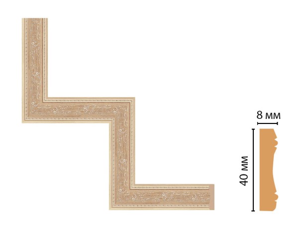 Декоративный угловой элемент DECOMASTER 188-1-11 (300*300мм)