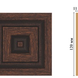 Вставка цветная DECOMASTER D206-966 (120*120*11мм)