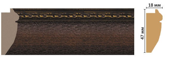 Багет DECOMASTER FM12-2 (47*18*2850мм)