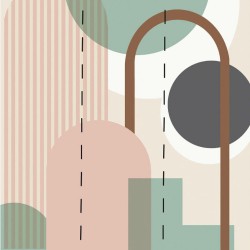 51214001 Панно Lutece (Arty) (1*12) 8.40 х 0.53 винил на флизелине